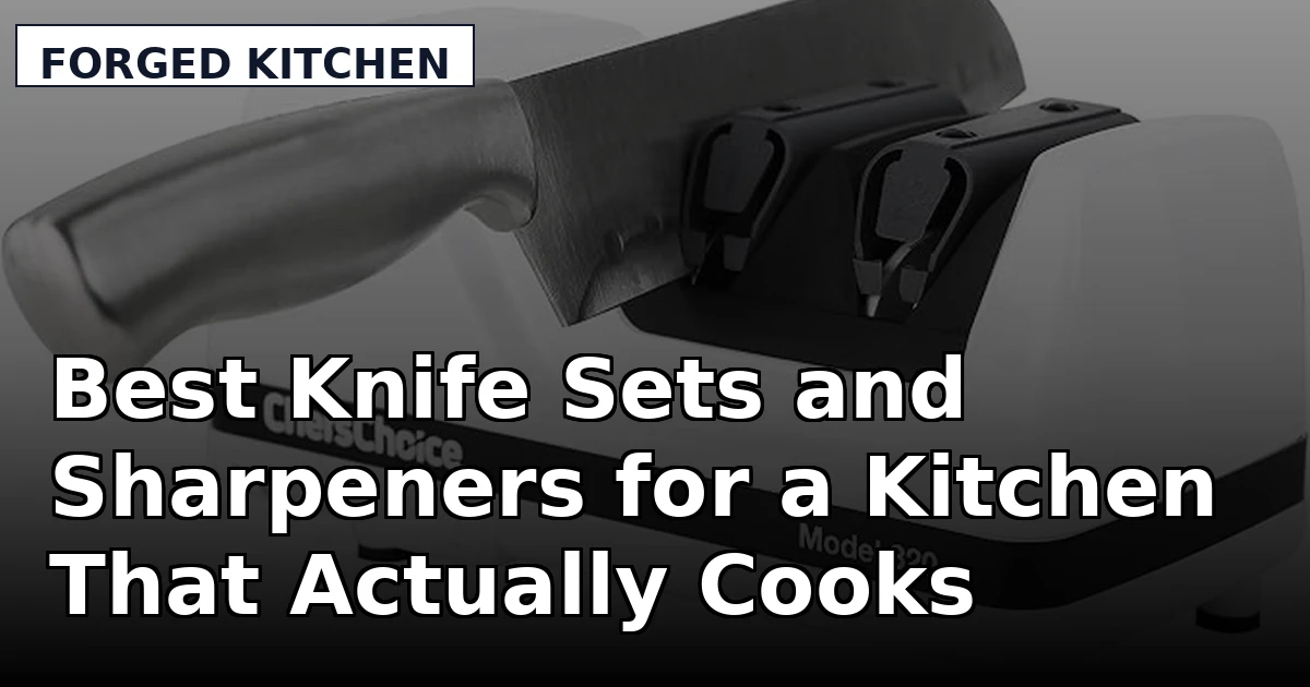 Best Knife Sets and Sharpeners for a Kitchen That Actually Cooks