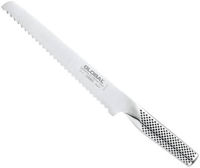 Global G-9-8-3/4 inch, 22cm Bread Knife, 8.75", Stainless Steel