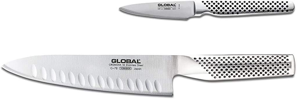 Global 2 Piece Cook's Set G-78 &amp; GSF-46